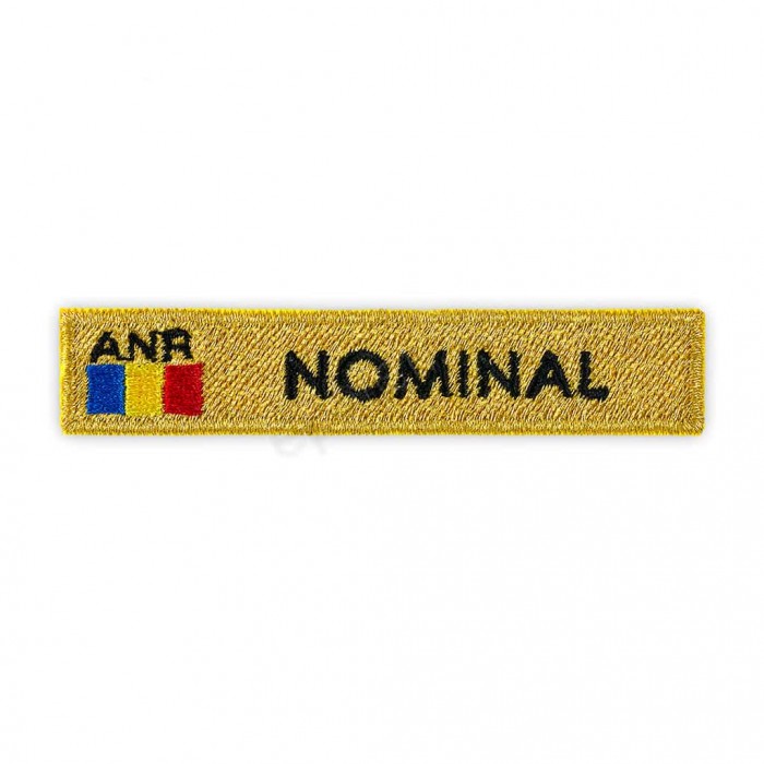 Ecuson de identificare ANR | Ecuson nominal ANR