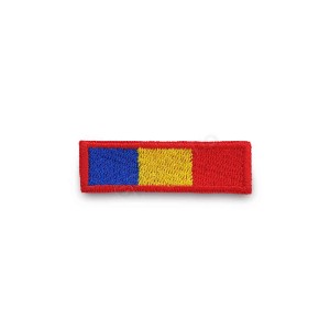 Ecuson tricolor 5 X 1,5 cm