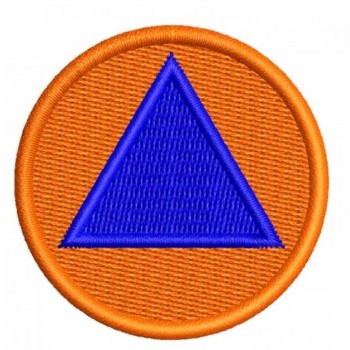 Ecuson Protecția Civilă brodat