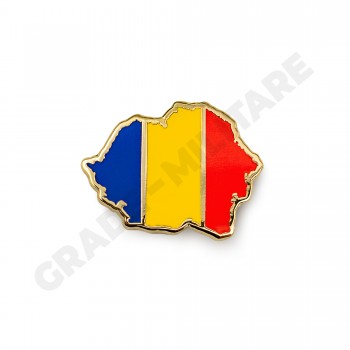 Insigna harta Romania Mare