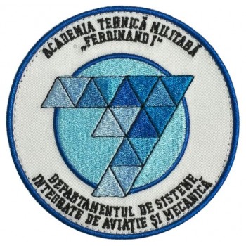 Emblema Brodată Academia Tehnică Militară Ferdinand I - Departamentul B2