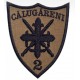Emblema brodată Batalion 2 Infanterie Mecanizată Călugăreni, accesorii uniforme militare, detalii pentru personal militar