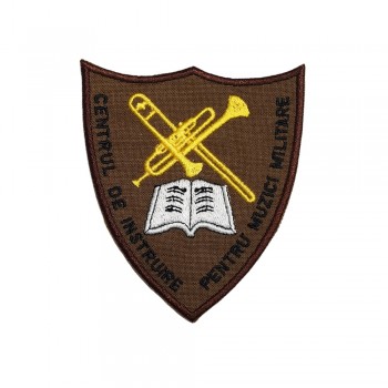 Emblema Brodată a Centrului de Instruire pentru Muzici Militare