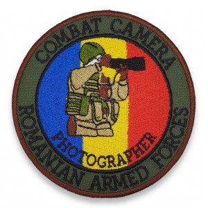 Emblema Combat Camera | Fotograf Militar