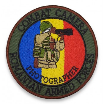 Emblema Combat Camera | Fotograf Militar