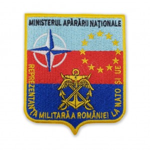 Emblema pentru Reprezentanta militara a Romaniei la NATO si UE
