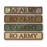 Ecuson "RO ARMY" forte terestre