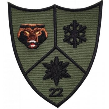 Emblema Batalionul 22 Vanatori de Munte CIRESOAIA