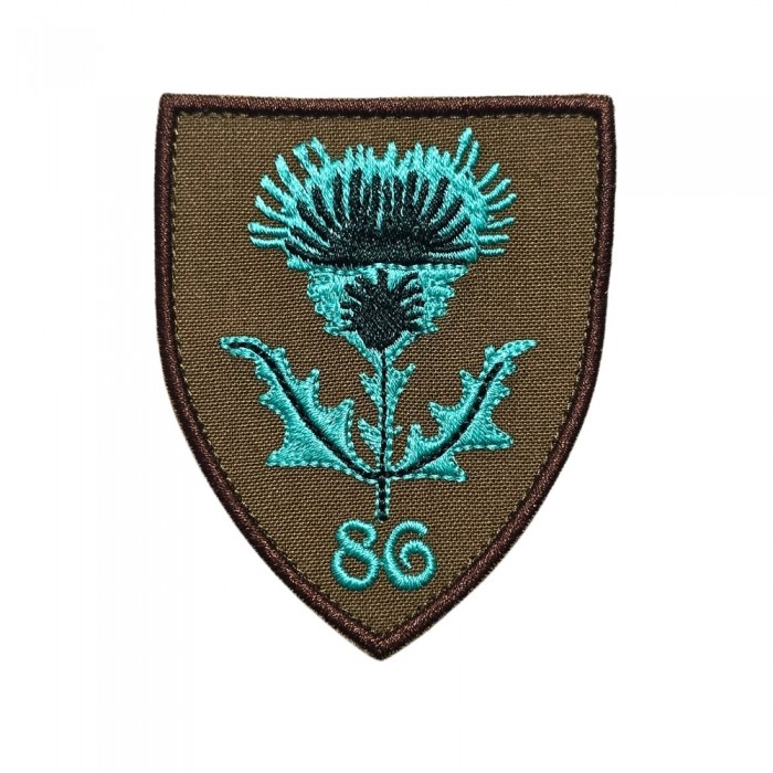 Emblema brodată Baza 86 Aeriană – Personalizat pentru membrii unității – Calitate premium – Epoleti.ro