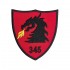 Emblema Brodată Batalion 345 Artilerie Tomis