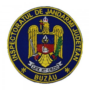 Emblema Inspectoratul de jandarmi judetean Buzau, emblema IJJ Buzau