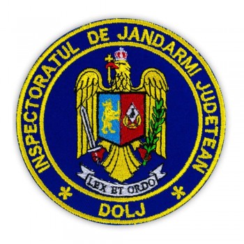 Emblema Inspectoratul de jandarmi judetean Dolj, emblema IJJ Dolj
