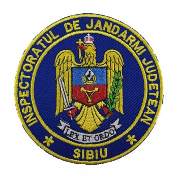 Emblema Inspectoratul de jandarmi judetean Sibiu , emblema IJJ Sibiu 