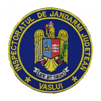 Emblema Inspectoratul de jandarmi judetean Vaslui, emblema IJJ Vaslui