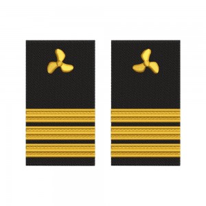 Epoleti – marina comerciala - 2nd Engineer/ inginer clasa a II-a cu elice