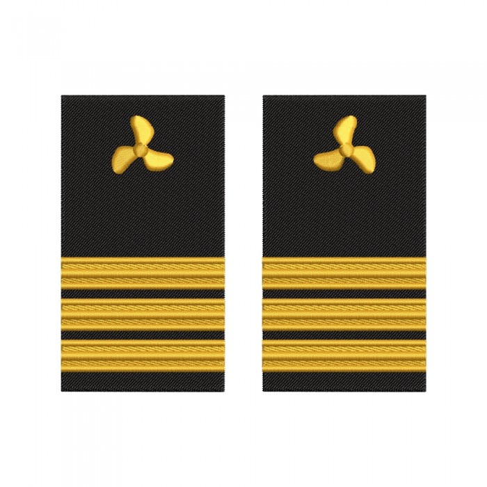 Epoleti – marina comerciala - 2nd Engineer/ inginer clasa a II-a cu elice