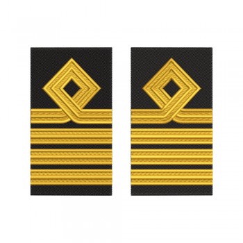 Epoleti – marina comerciala - Captain /Ofiter-clasa-I -cu romb