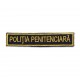 Emblema cu text "POLITIA PENITENCIARA"
