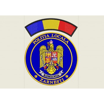 Set embleme pentru Politia Locala Zarnesti