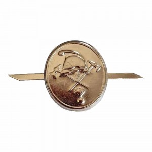 Semn de arma metalic pompieri