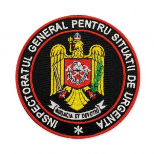 Emblema rotunda "Inspectoratul General pentru Situatii de Urgenta"