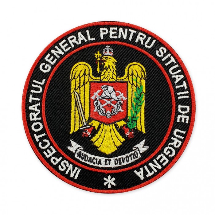 Emblema rotunda "Inspectoratul General pentru Situatii de Urgenta"
