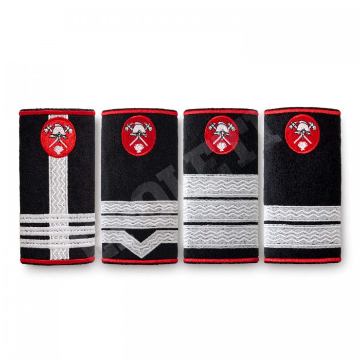 Epoleti Pompieri - paspoal negru