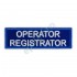 Ecuson "OPERATOR REGISTRATOR" ambulanta
