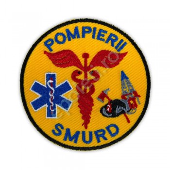 Emblema POMPIERII SMURD brodata