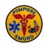 Emblema POMPIERII SMURD brodata