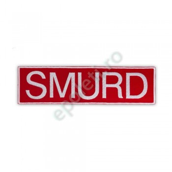 Emblema cu text "SMURD"