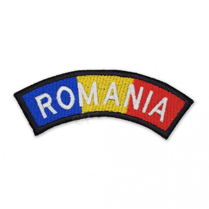 Ecuson arcada tricolor "ROMANIA" - Vama