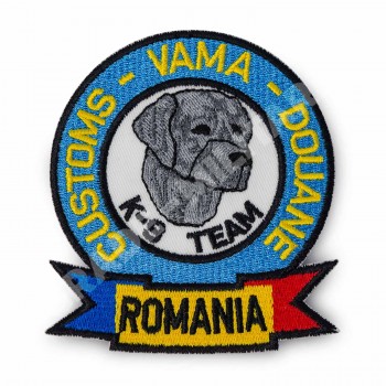 Emblema brodata K9 TEAM - VAMA